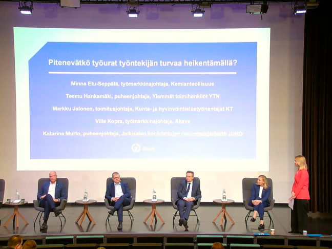 Korkeastikoulutetut haluavat neuvottelua työmarkkinamallista
