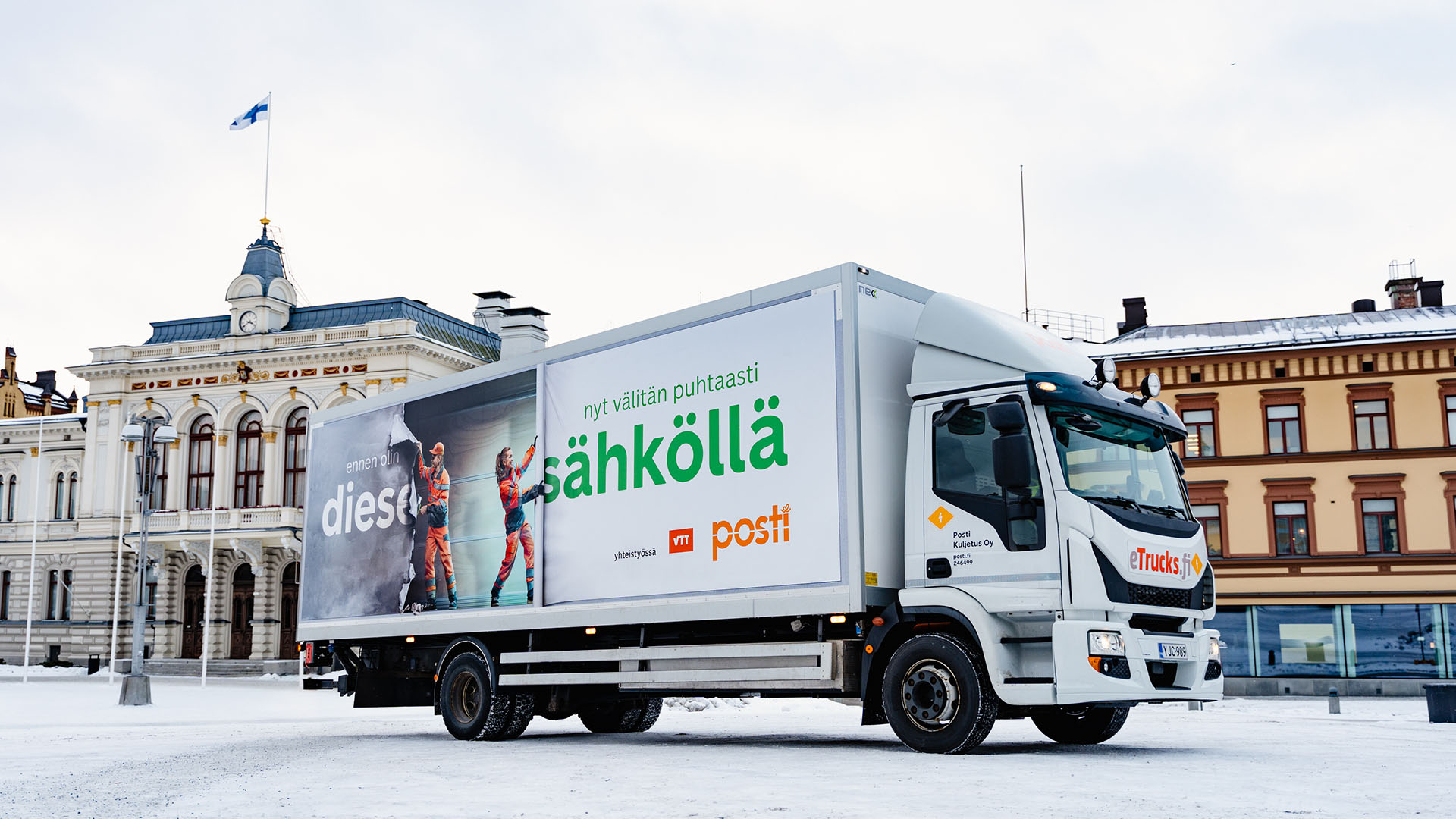 Posti S hk isti Kuorma auton Insin ri lehti