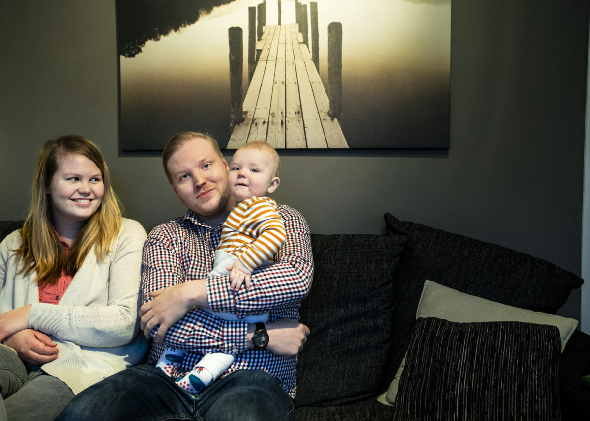 Viime vuonna Suomessa  syntyi noin 47 300 vauvaa, joista yksi on Kati Hyvösen ja  Eero Ahlqvistin Kasper-poika.