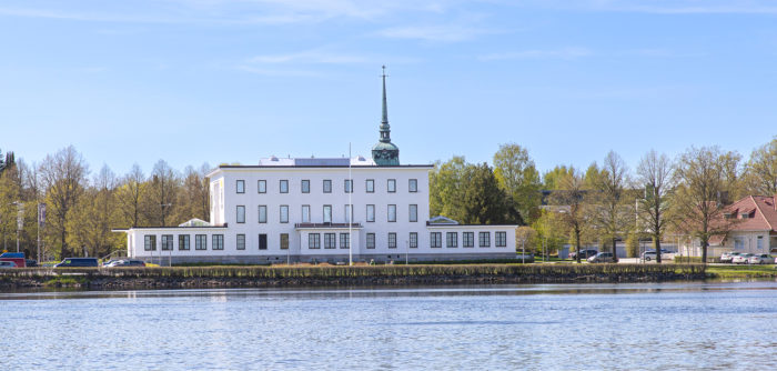 Gustaf-museo toimi ennen paperitehtaan pääkonttorina.