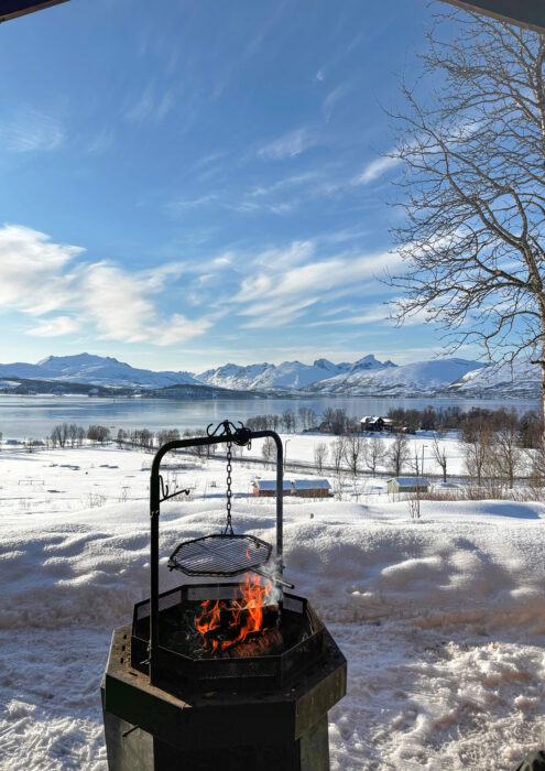 Norjassa pitää olla omat puut mukana laavuretkillä.