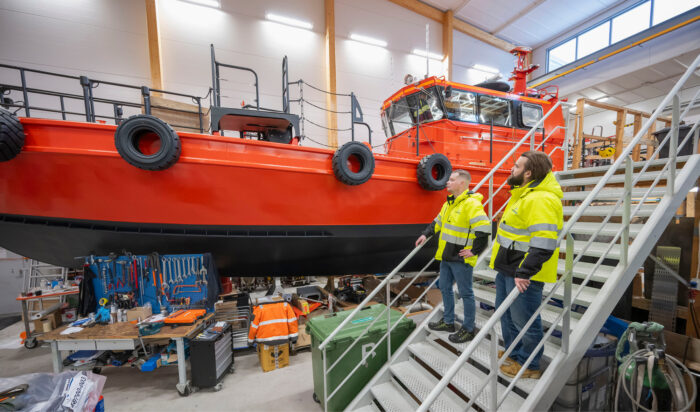 Laakson ja Laasion mukaan työ on kiehtovaa, kun projektit ja veneet vaihtuvat.