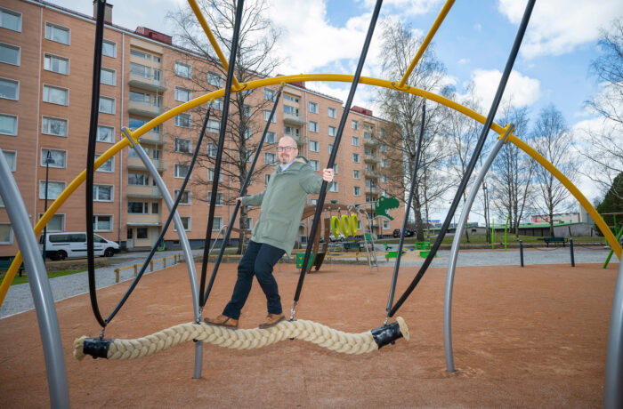Alkin mukaan nykyiset leikkivälineet ovat hintavia, mutta hyvin laadukkaita.