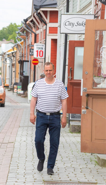 Jari Aalto kiittelee kaupungin johtoa kaukonäköisyydestä.